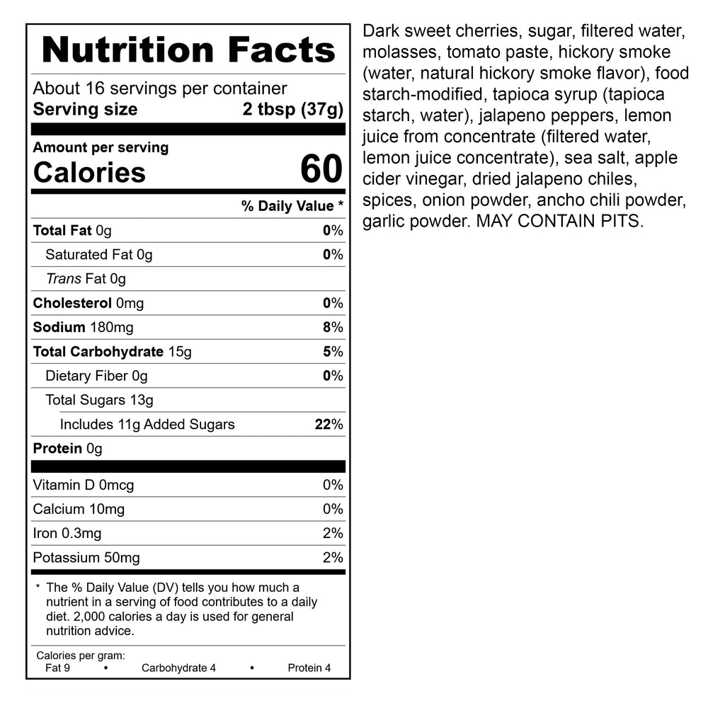 Jalapeno Cherry BBQ Sauce