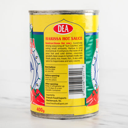 Harissa Hot Sauce Paste in Tin
