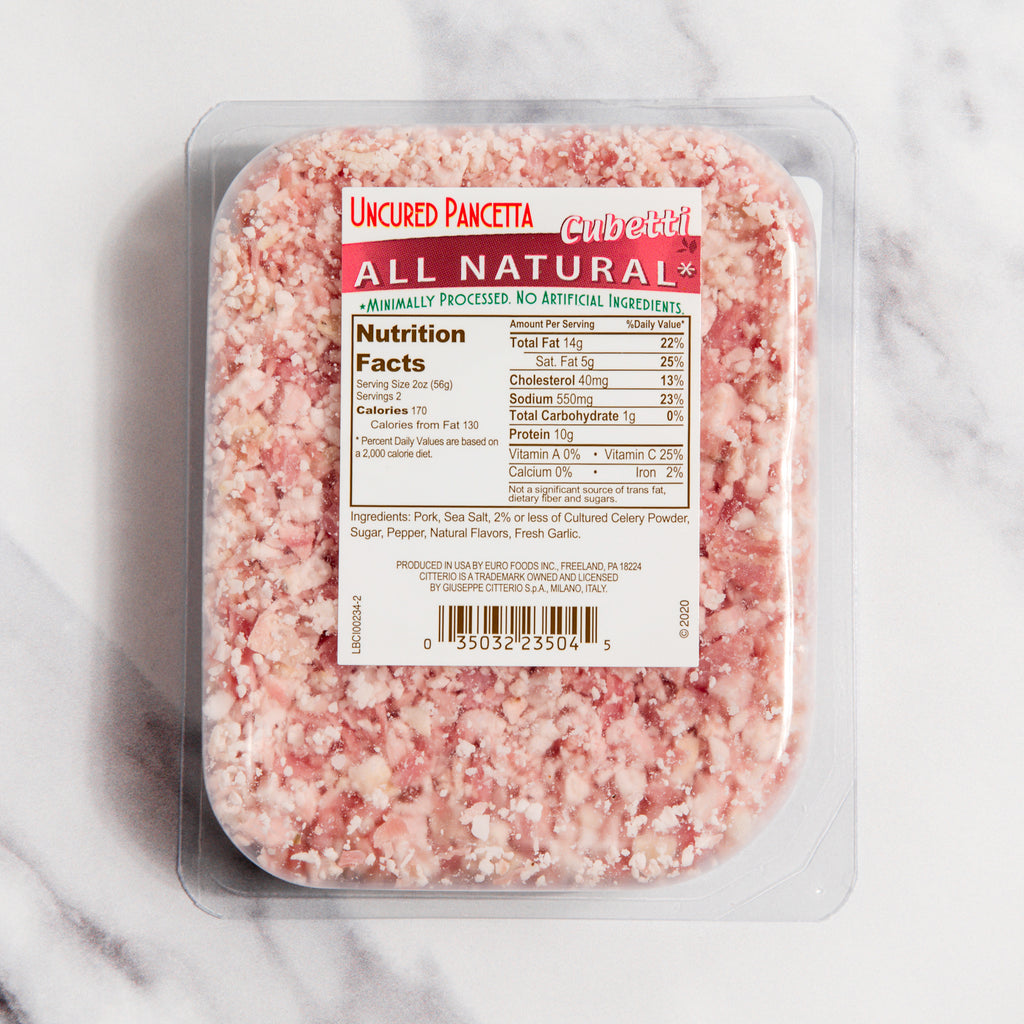Pancetta Cubetti Wuzafood Pancetta Cubetti Wuzafood