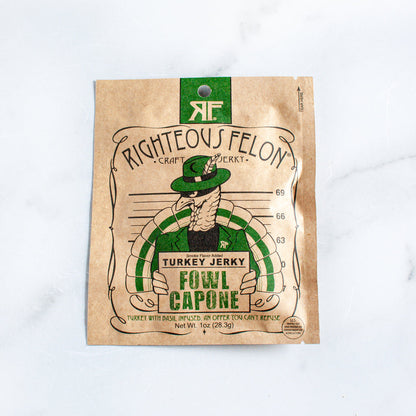 Fowl Capone Turkey Jerky