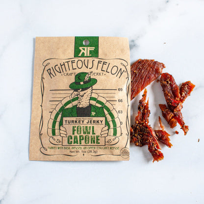 Fowl Capone Turkey Jerky