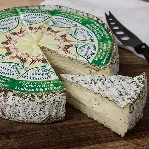 Fromager d'Affinois Cheese with Garlic & Herb