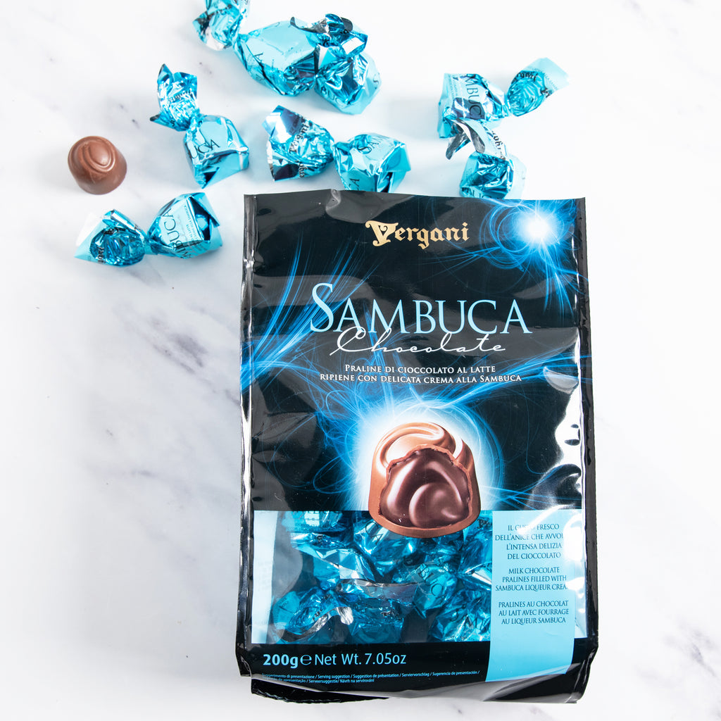 Italian Chocolate Pralines filled with Liqueur Cream