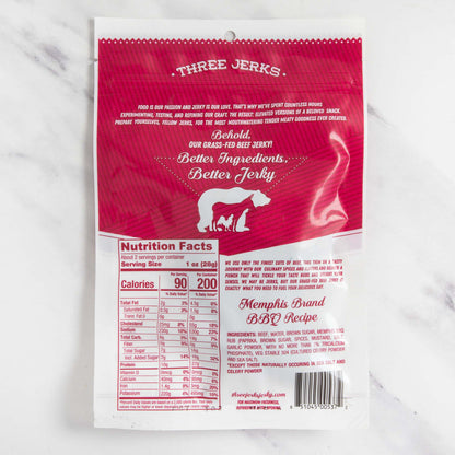 Grass Fed Memphis BBQ Jerky