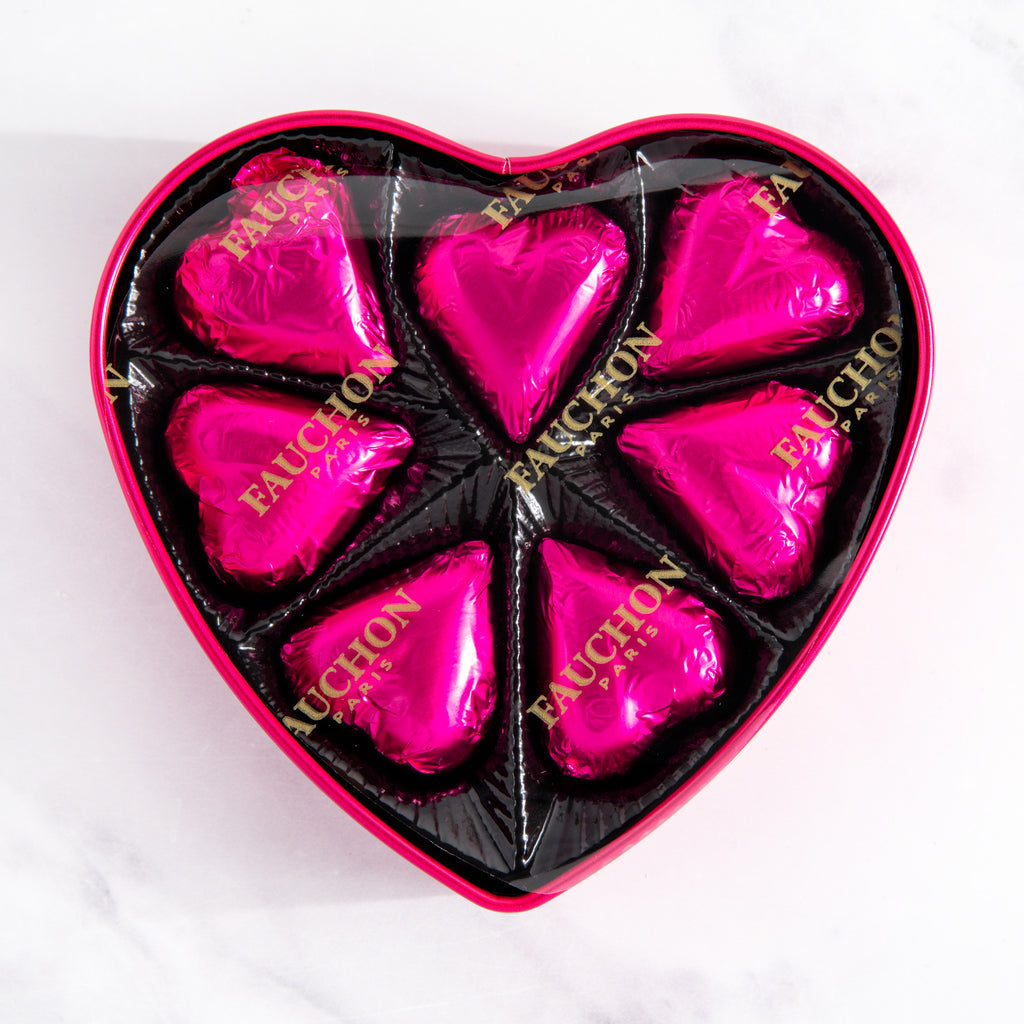 Milk Chocolate Praline Heart Gift Tin