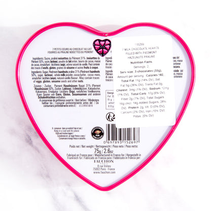 Milk Chocolate Praline Heart Gift Tin