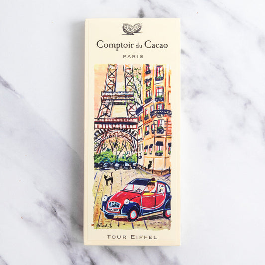 Tour Eiffel 72% French Dark Chocolate Bar - 2CV