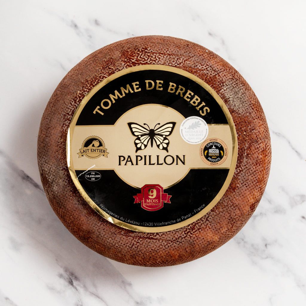 Papillon Tomme De Brebis (French Sheep's Milk Cheese)