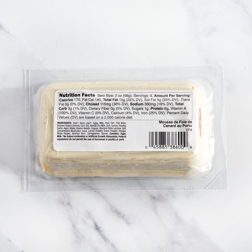 Mousse de Foie de Canard au Porto