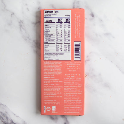 Barcelona Dark Chocolate Bar with Gray Seas Salt & Smoked Almonds