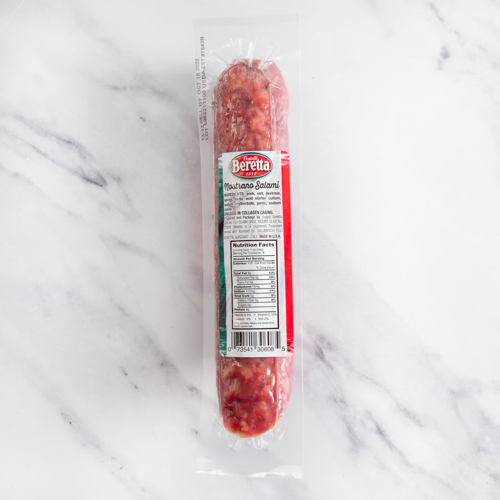 Nostrano Salami Chub Cut