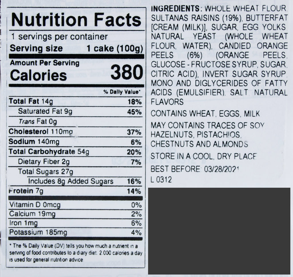 Mini Traditional Panettone