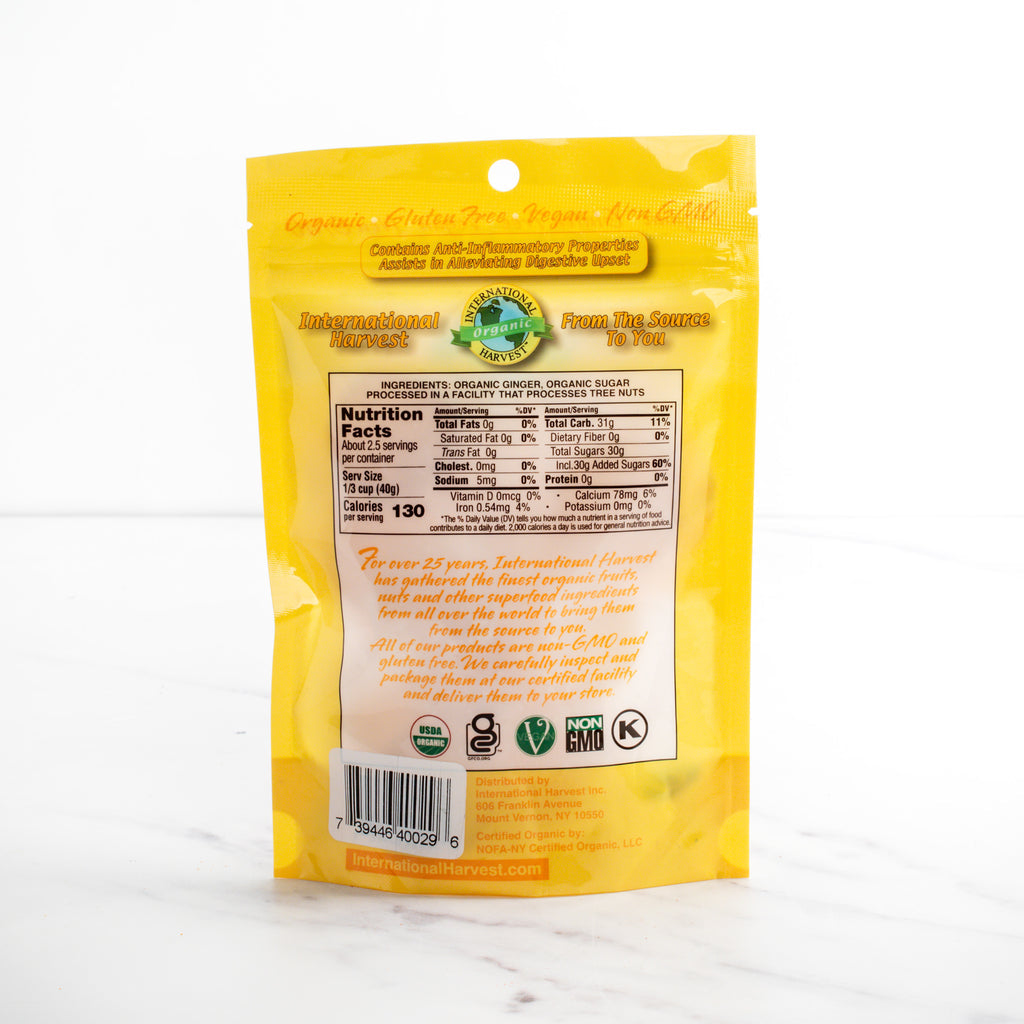 Organic Crystallized Ginger