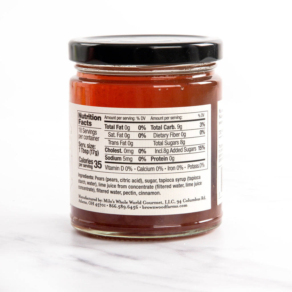 Pear & Cinnamon Spread