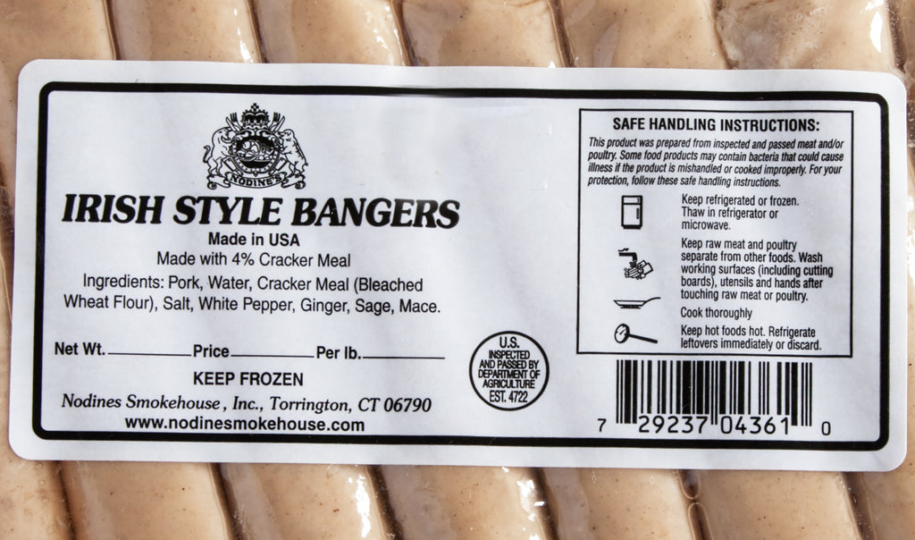 Irish-Style Bangers