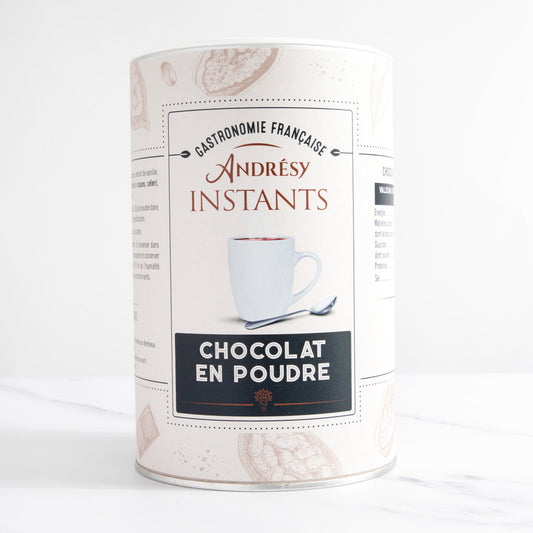 French Powdered Chocolate Canister