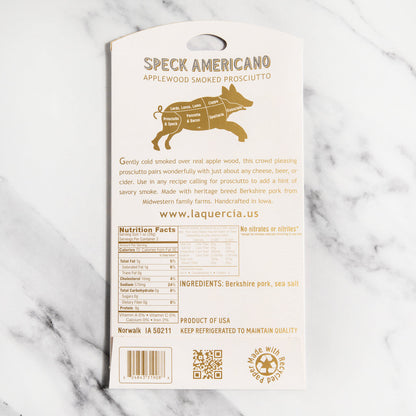 Speck Americano - Sliced