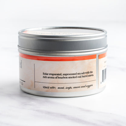 Bourbon Smoked Sea Salt