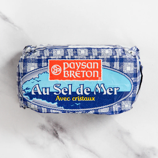 French Butter with Sea Salt Crystals