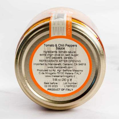 Tomato Sauce with Chili Peppers