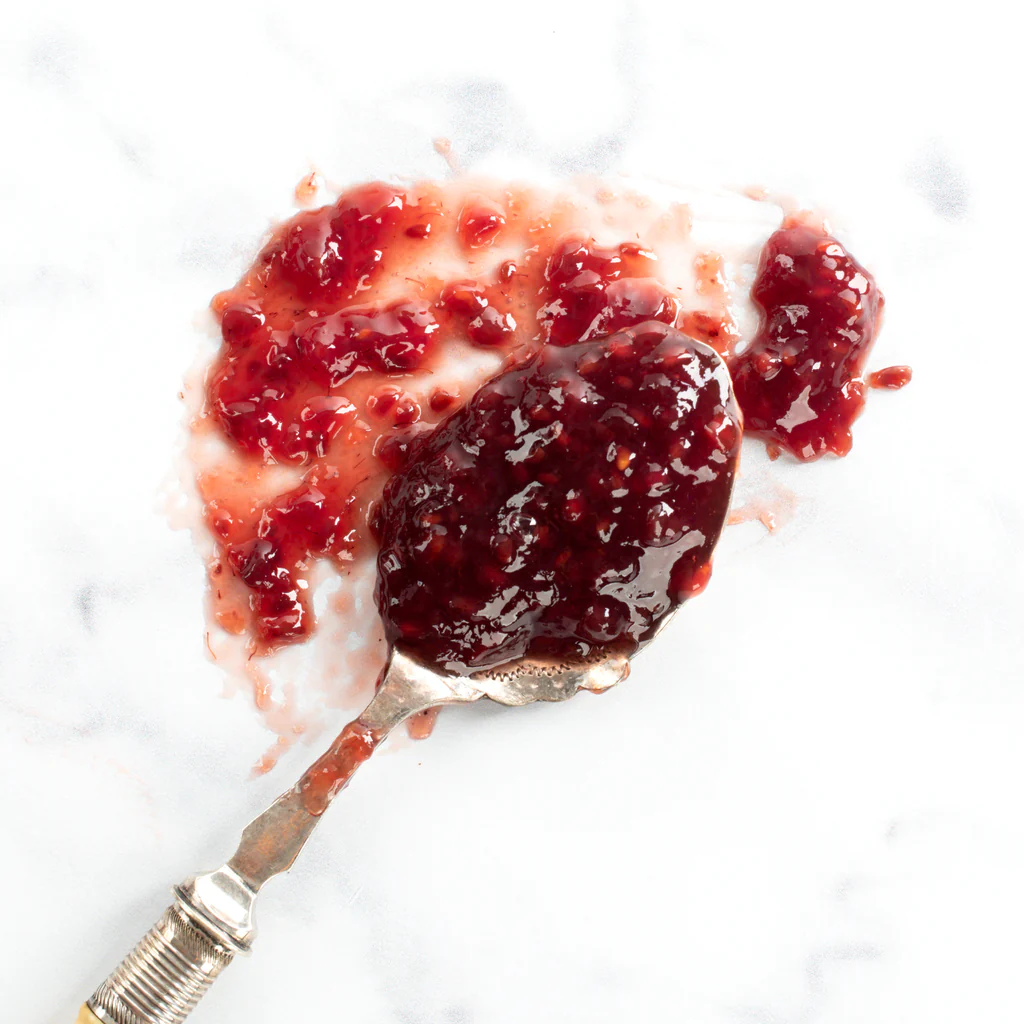 Mecker Runde Raspberry Mecker Jam – wuzafood
