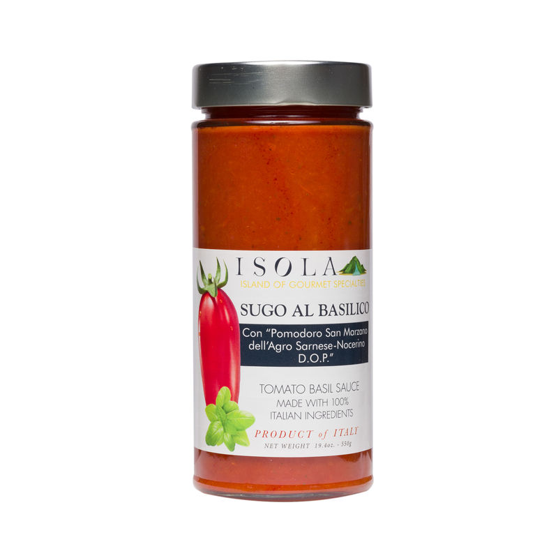 San Marzano DOP Tomato Basil Pasta Sauce