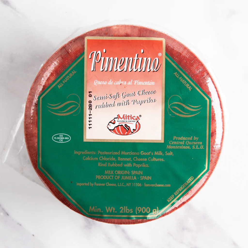 Pimentino - Spanish Paprika Rubbed Goat's Milk Cheese